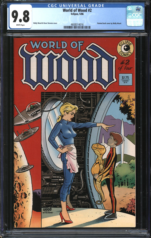 World Of Wood (1986) #2 CGC 9.8 NM/MT