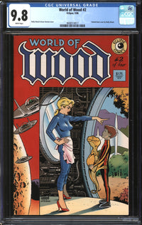 World Of Wood (1986) #2 CGC 9.8 NM/MT