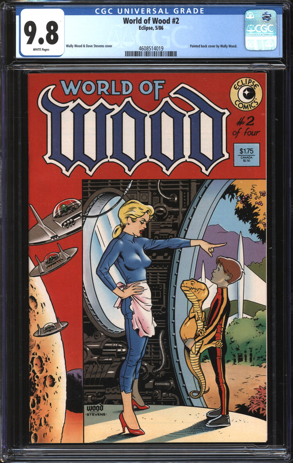 World Of Wood (1986) #2 CGC 9.8 NM/MT