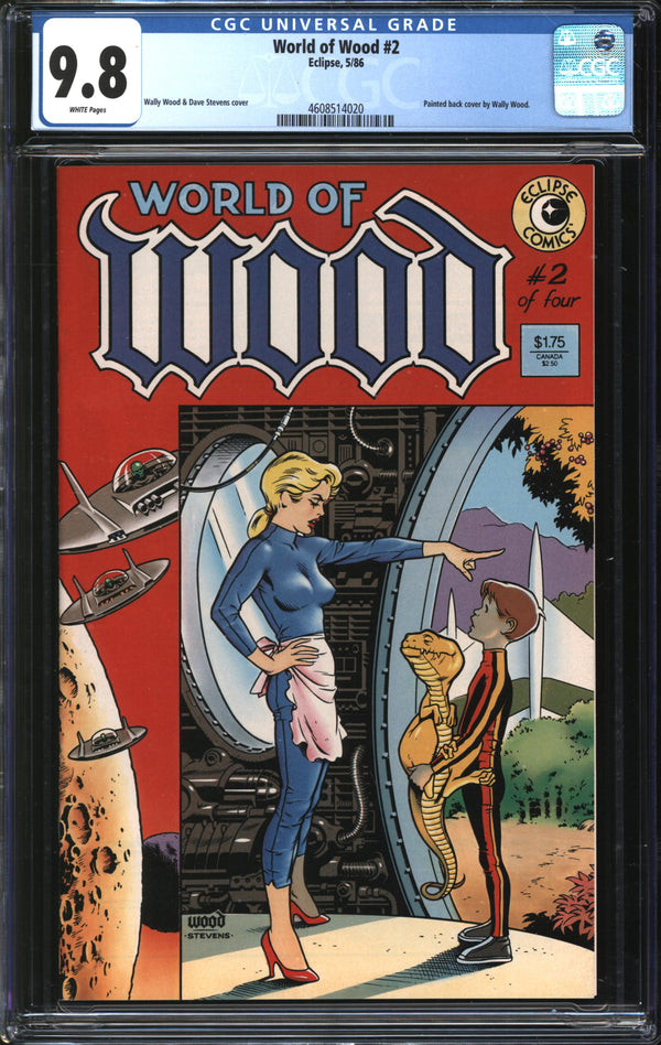 World Of Wood (1986) #2 CGC 9.8 NM/MT