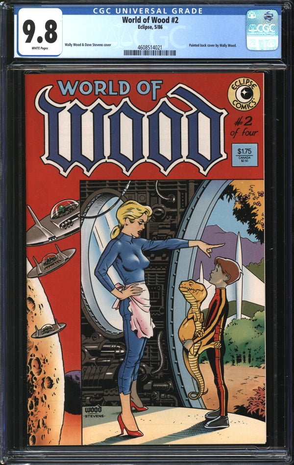 World Of Wood (1986) #2 CGC 9.8 NM/MT