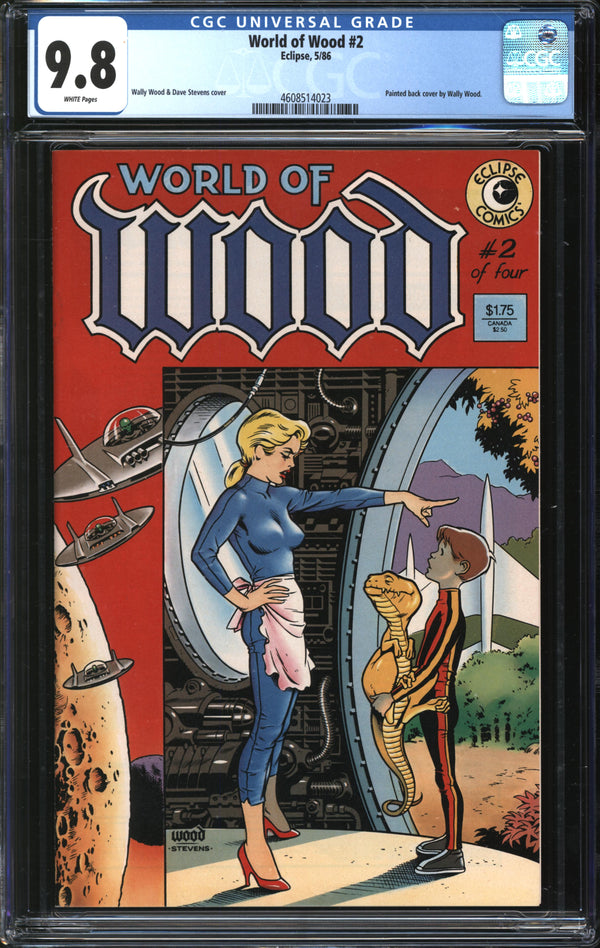 World Of Wood (1986) #2 CGC 9.8 NM/MT