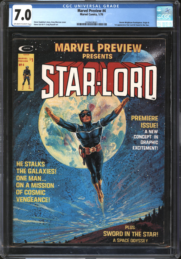 Marvel Preview (1975) # 4 CGC 7.0 FN/VF