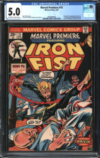 Marvel Premiere (1972) #15 CGC 5.0 VG/FN