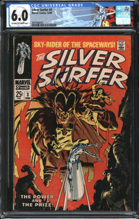 Silver Surfer (1968) # 3 CGC 6.0 FN