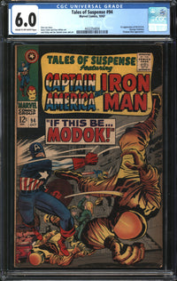 Tales Of Suspense (1959) #94 CGC 6.0 FN