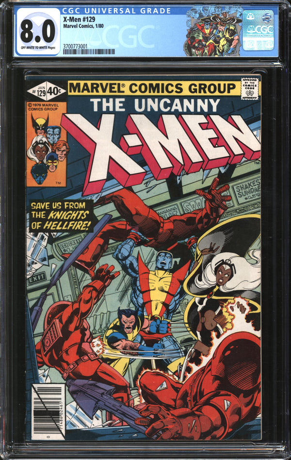 X-Men (1963) #129 CGC 8.0 VF