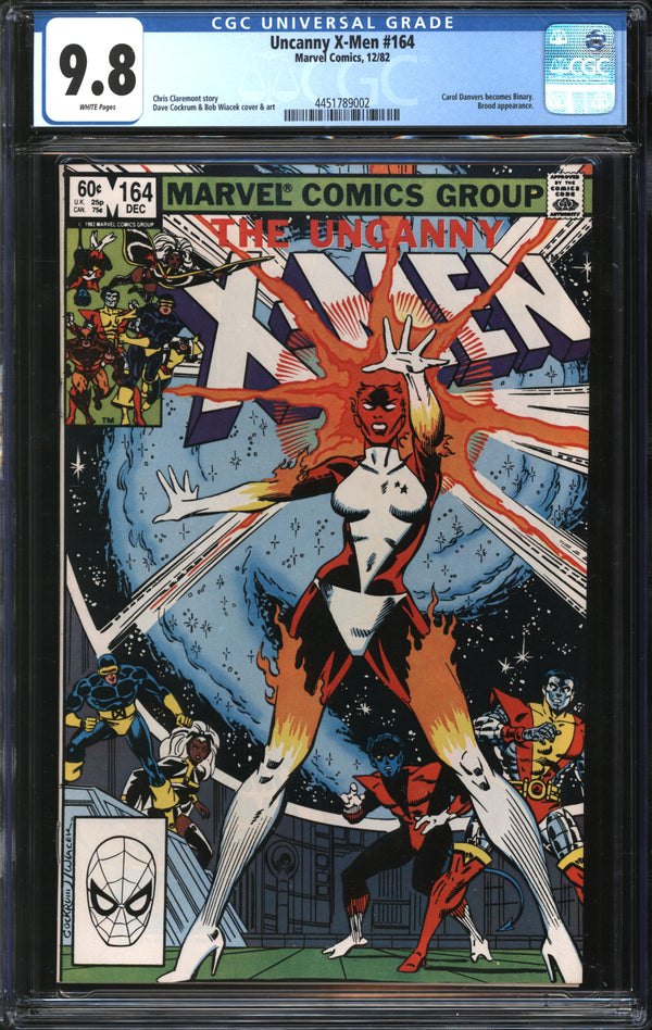 Uncanny X-Men (1981) #164 CGC 9.8 NM/MT