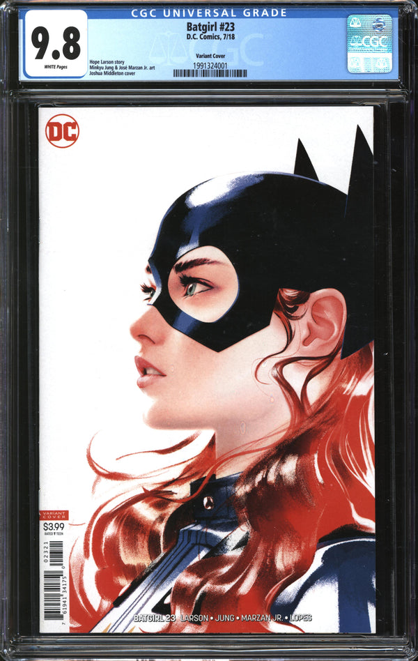 Batgirl (2016) #23 Josh Middleton Variant CGC 9.8 NM/MT
