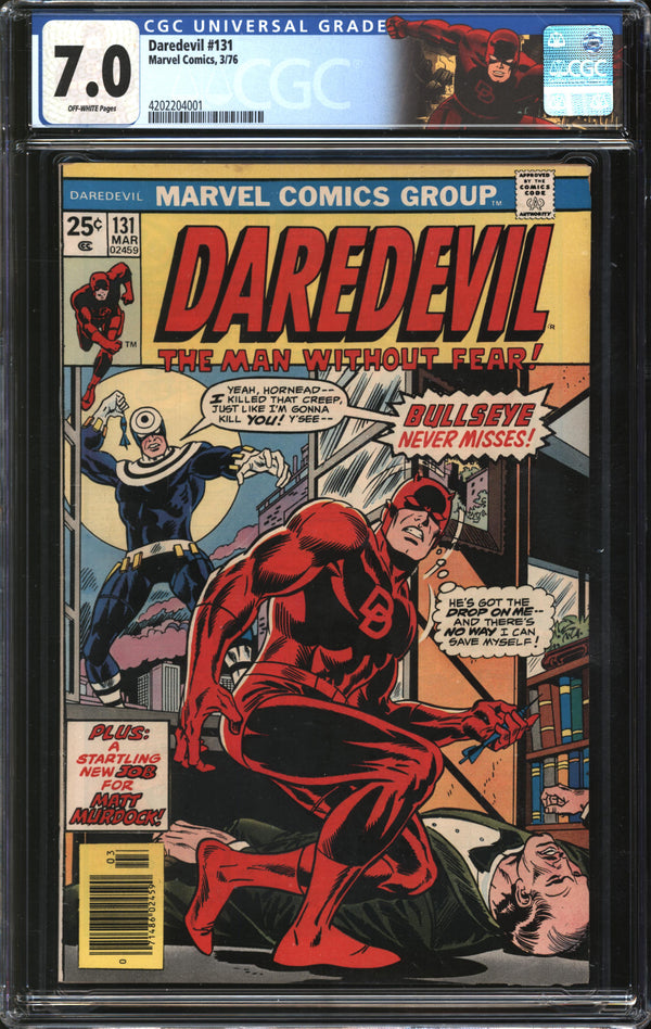 Daredevil (1964) #131 CGC 7.0 FN/VF