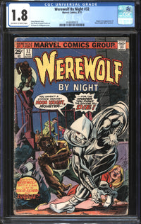 Werewolf By Night (1972) #32 CGC 1.8 GD-