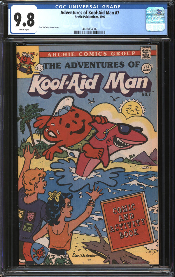 Adventures Of Kool-Aid Man (1983) #7 CGC 9.8 NM/MT