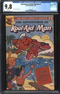 Adventures Of Kool-Aid Man (1983) #7 CGC 9.8 NM/MT