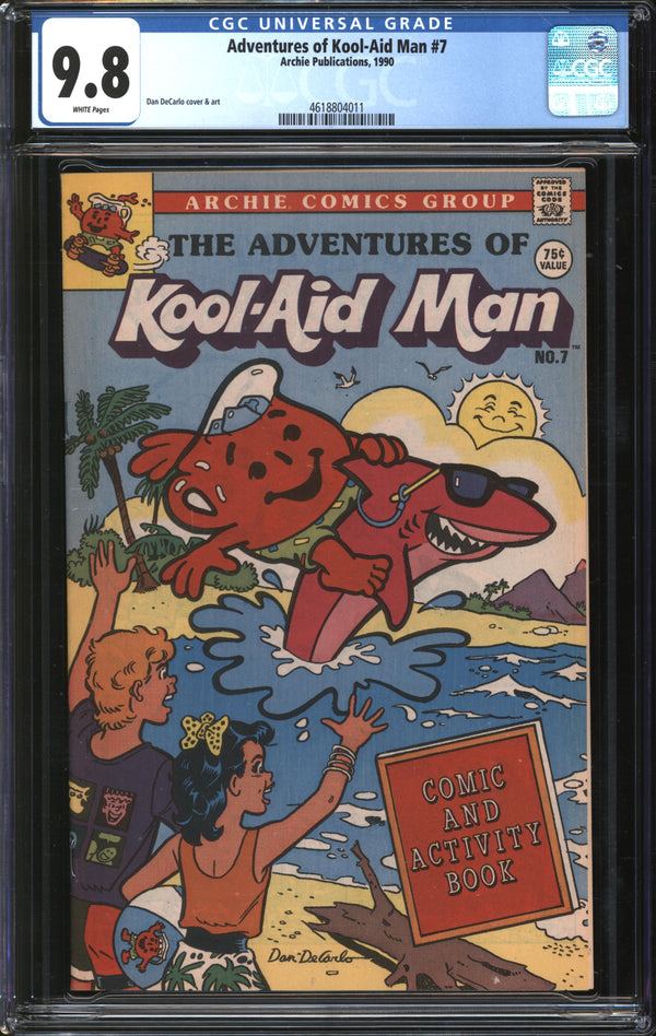 Adventures Of Kool-Aid Man (1983) #7 CGC 9.8 NM/MT