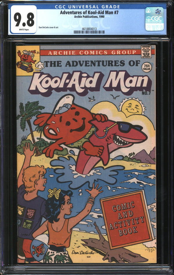 Adventures Of Kool-Aid Man (1983) #7 CGC 9.8 NM/MT
