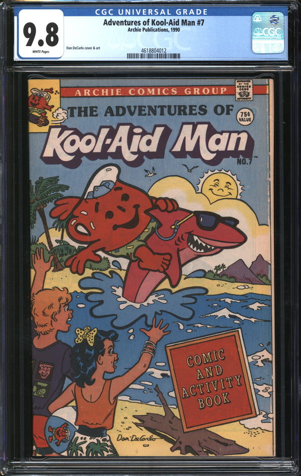 Adventures Of Kool-Aid Man (1983) #7 CGC 9.8 NM/MT