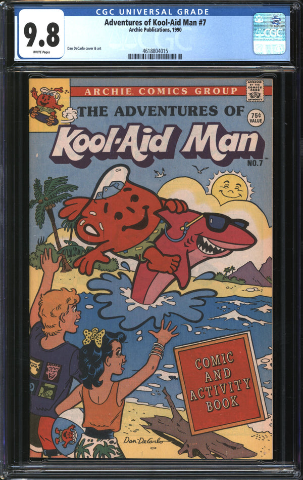 Adventures Of Kool-Aid Man (1983) #7 CGC 9.8 NM/MT