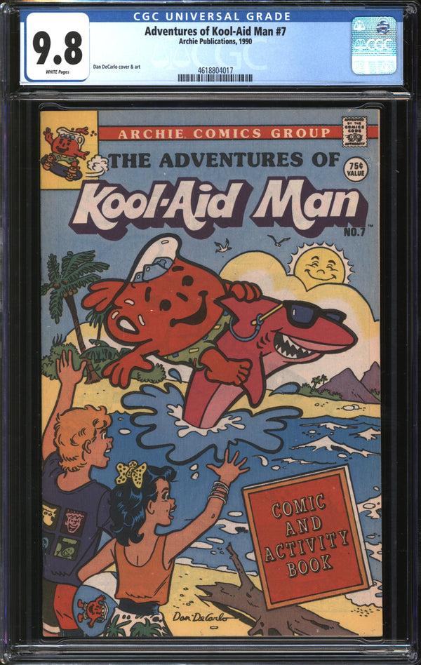 Adventures Of Kool-Aid Man (1983) #7 CGC 9.8 NM/MT