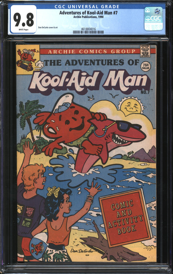 Adventures Of Kool-Aid Man (1983) #7 CGC 9.8 NM/MT