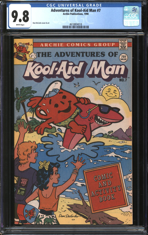 Adventures Of Kool-Aid Man (1983) #7 CGC 9.8 NM/MT