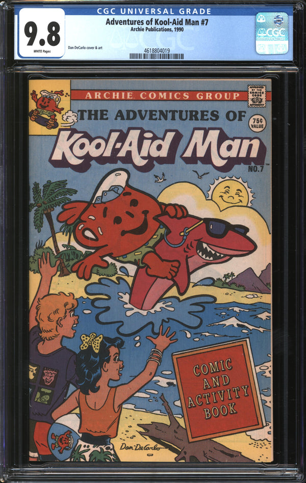 Adventures Of Kool-Aid Man (1983) #7 CGC 9.8 NM/MT