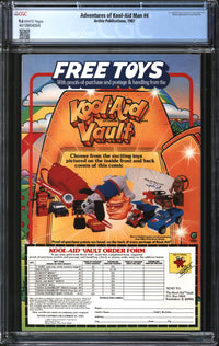 Adventures Of Kool-Aid Man (1983) #4 CGC 9.6 NM+