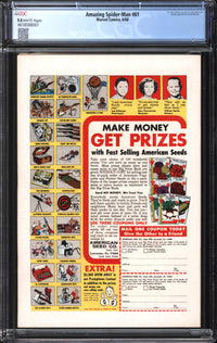 Amazing Spider-Man (1963) # 61 CGC 9.4 NM