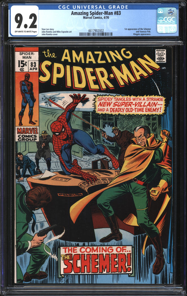 Amazing Spider-Man (1963) # 83 CGC 9.2 NM-