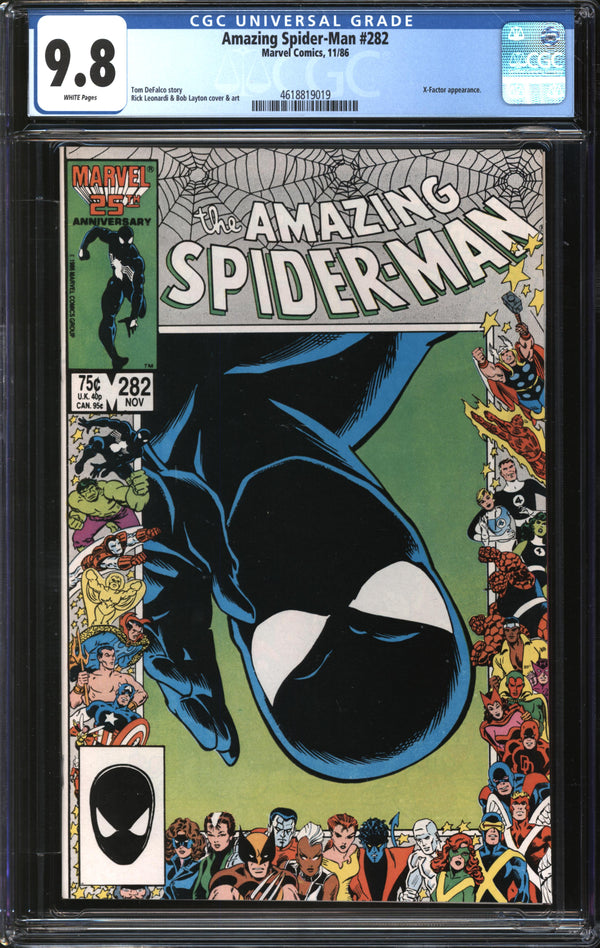 Amazing Spider-Man (1963) #282 CGC 9.8 NM/MT
