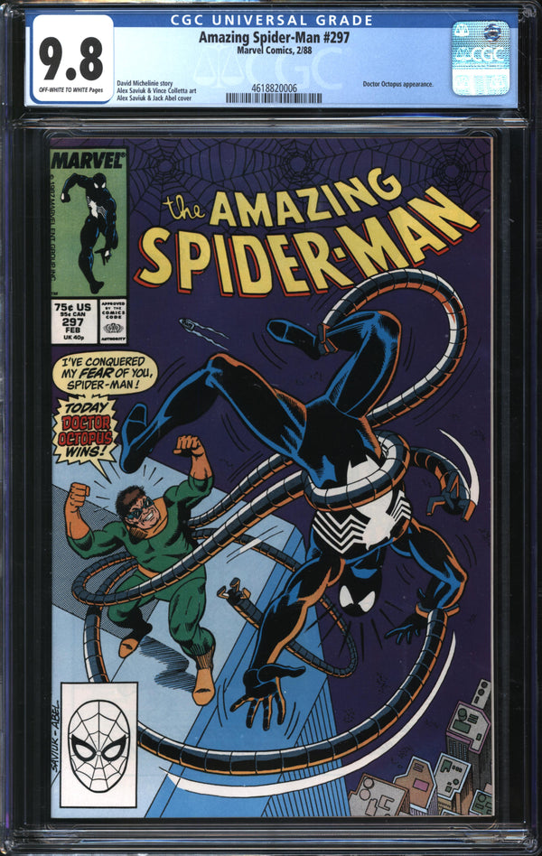 Amazing Spider-Man (1963) #297 CGC 9.8 NM/MT