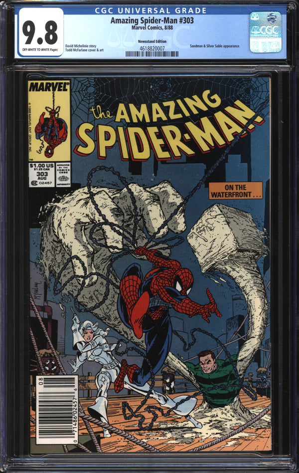 Amazing Spider-Man (1963) #303 Newsstand Edition CGC 9.8 NM/MT