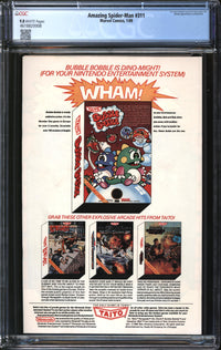 Amazing Spider-Man (1963) #311 CGC 9.8 NM/MT