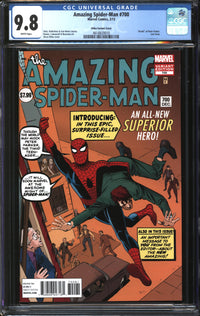 Amazing Spider-Man (1963) #700 Steve Ditko Variant CGC 9.8 NM/MT