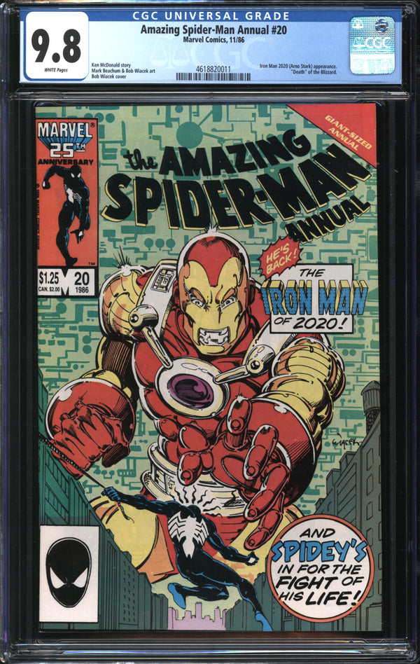 Amazing Spider-Man Annual (1986) #20 CGC 9.8 NM/MT