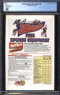 Amazing Spider-Man Annual (1986) #20 CGC 9.8 NM/MT