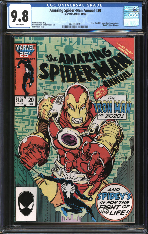 Amazing Spider-Man Annual (1986) #20 CGC 9.8 NM/MT
