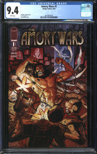 Amory Wars (2007) #1 CGC 9.4 NM