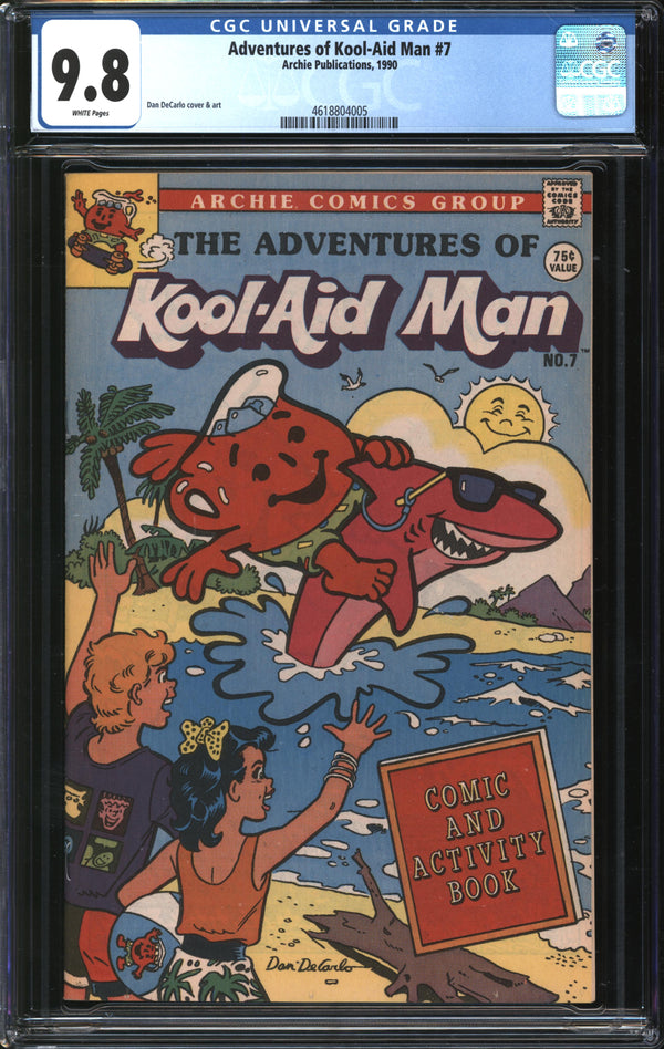 Adventures Of Kool-Aid Man (1983) #7 CGC 9.8 NM/MT