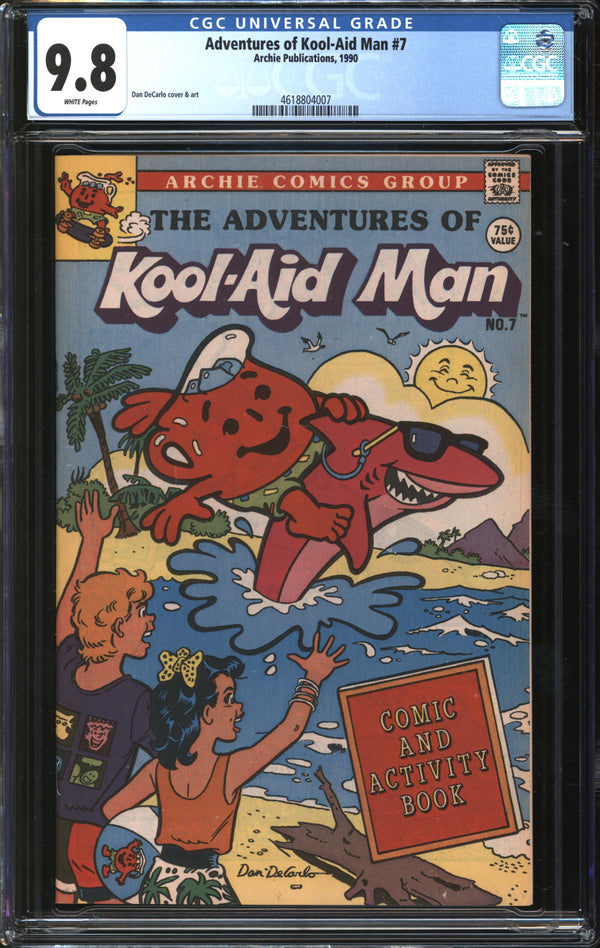 Adventures Of Kool-Aid Man (1983) #7 CGC 9.8 NM/MT