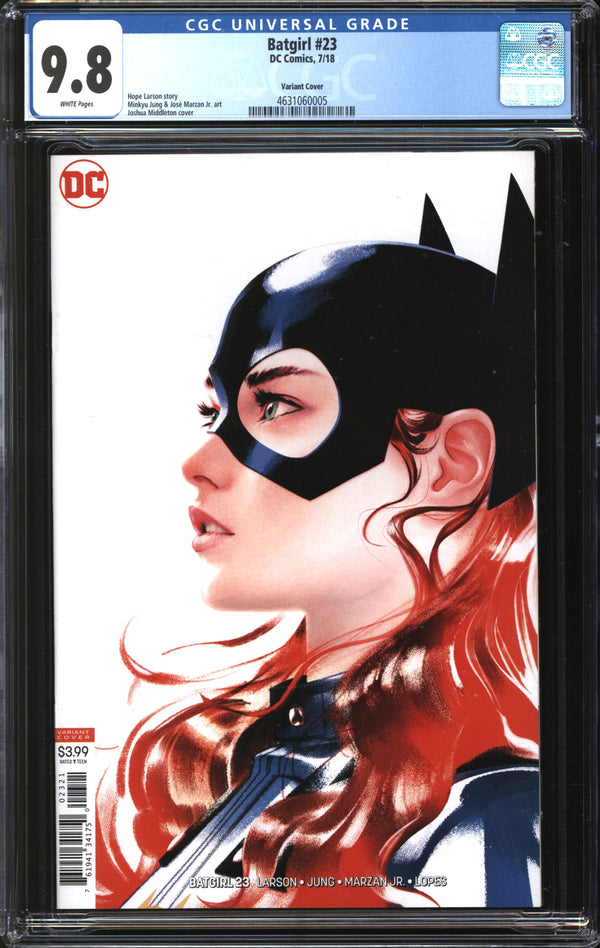 Batgirl (2016) #23 Josh Middleton Variant CGC 9.8 NM/MT