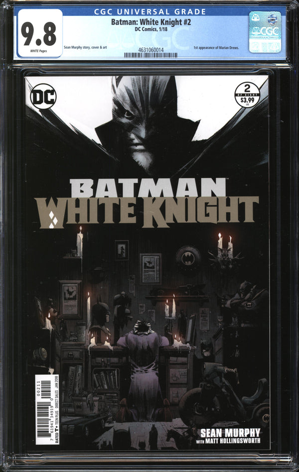 Batman: White Knight (2017) #2 CGC 9.8 NM/MT