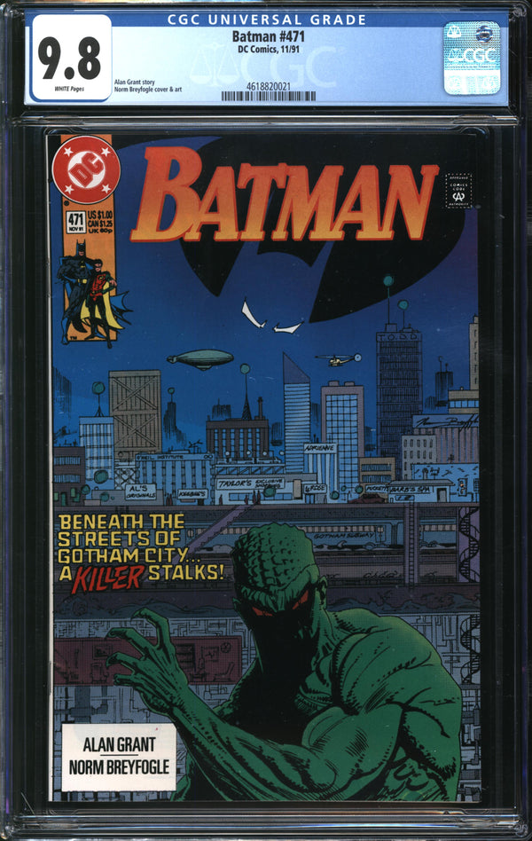 Batman (1940) #471 CGC 9.8 NM/MT