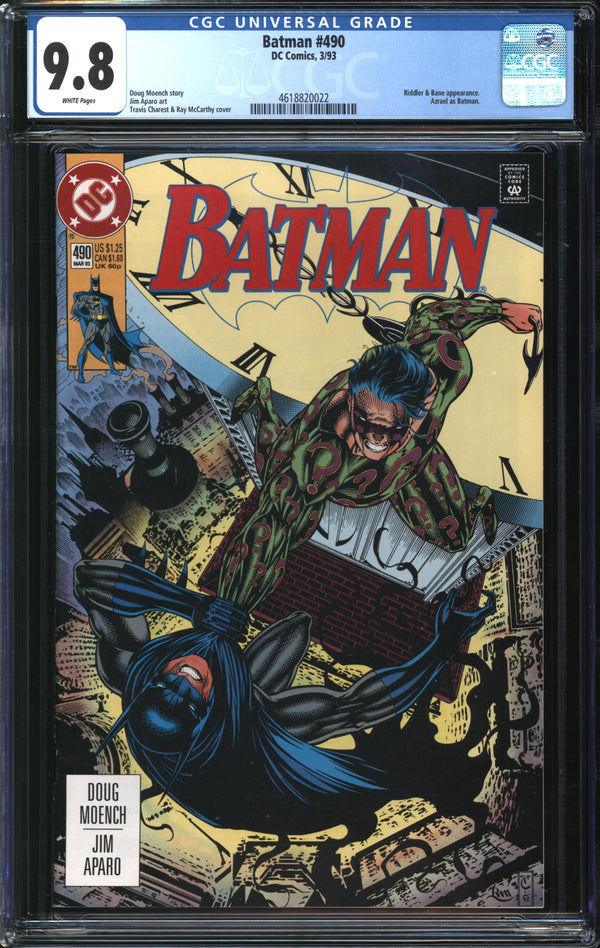 Batman (1940) #490 CGC 9.8 NM/MT