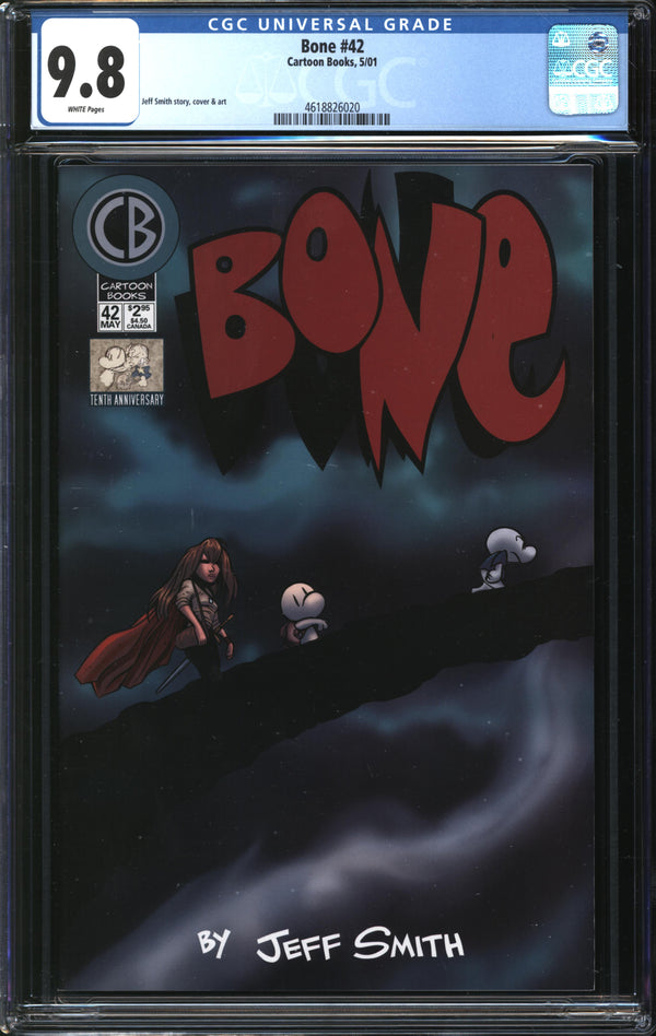 Bone (1991) #42 CGC 9.8 NM/MT