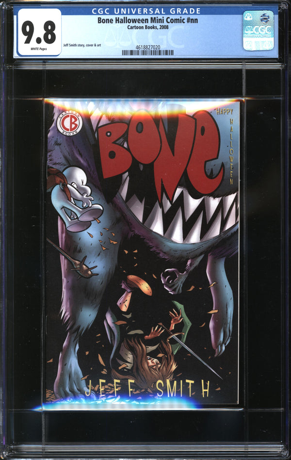 Bone Halloween Mini Comic (2008) #1 CGC 9.8 NM/MT