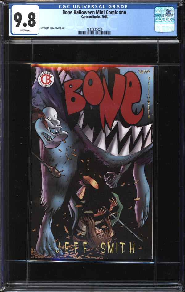 Bone Halloween Mini Comic (2008) #1 CGC 9.8 NM/MT