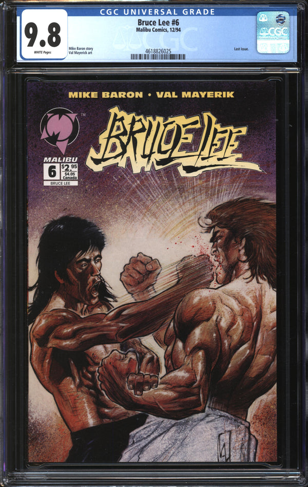 Bruce Lee (1994) #6 CGC 9.8 NM/MT