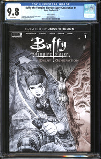 Buffy The Vampire Slayer: Every Generation (2020) #1 Filbar's Edition CGC 9.8 NM/MT