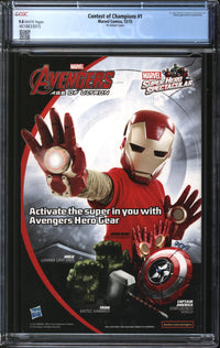 Contest Of Champions (2015) #1 Leinil Yu Variant CGC 9.8 NM/MT