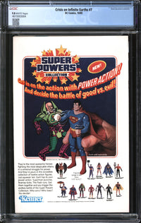 Crisis On Infinite Earths (1985) # 7 CGC 9.8 NM/MT